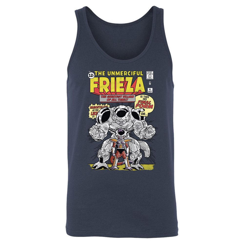 Unisex Jersey Tank - X3QMS76L - Navy - 2