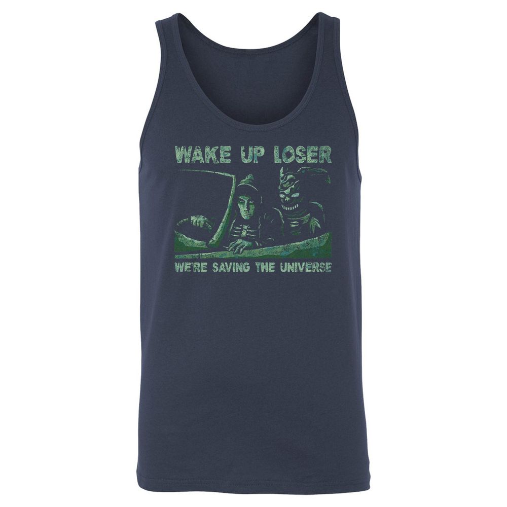 Unisex Jersey Tank - 53JEZDBK - Navy - 2