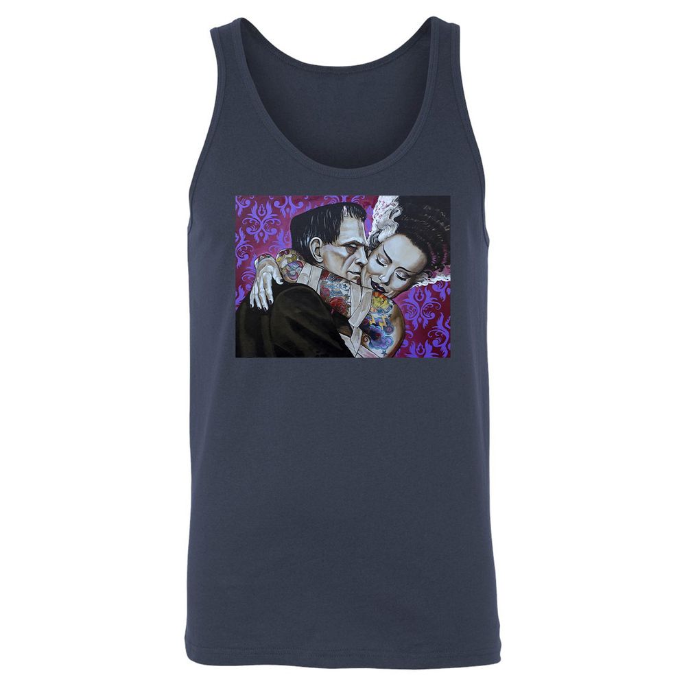 Unisex Jersey Tank - P7J1ZJ5F - Navy - 2