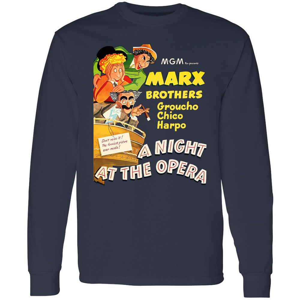 Long Sleeve T-Shirt - JZLYU6NK - Navy - 2