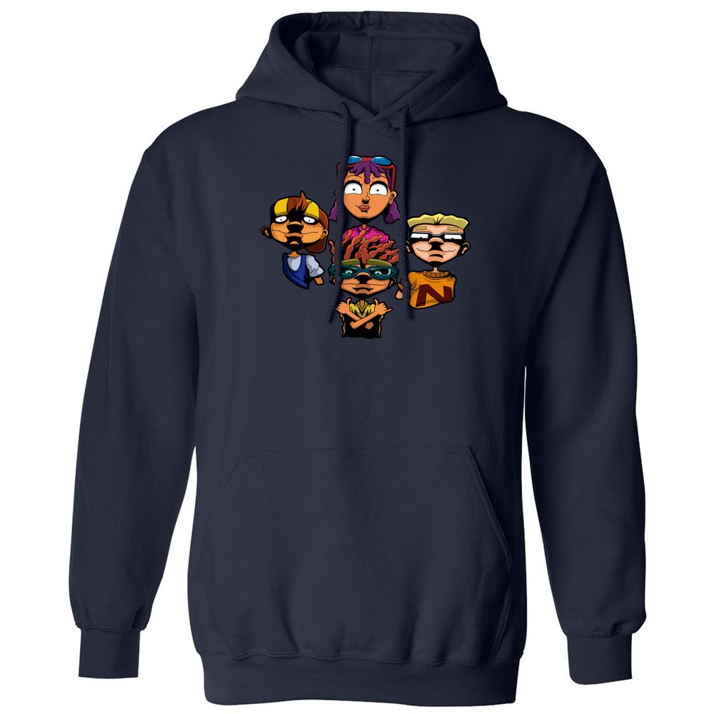 Classic Unisex Hoodie - DJ27GZXF - Navy - 2