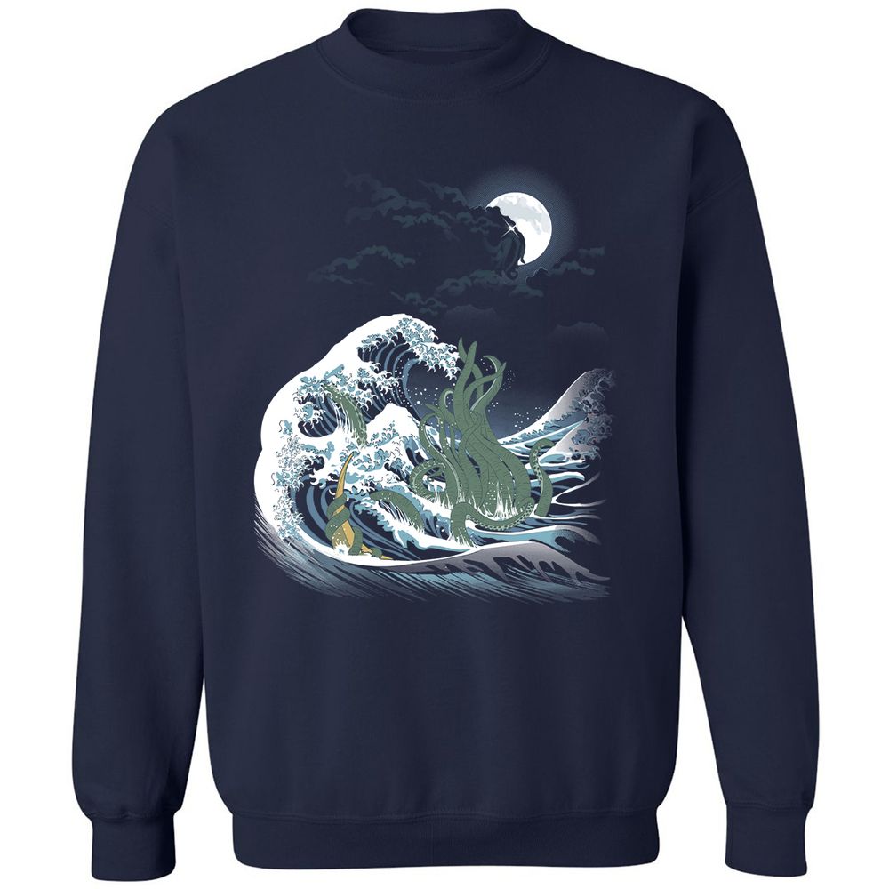 Classic Unisex Sweatshirt - E6WTF5RT - Navy - 2
