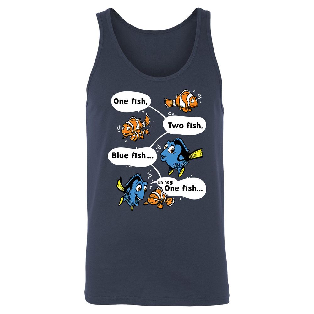 Unisex Jersey Tank - GSGFXKVZ - Navy - 2