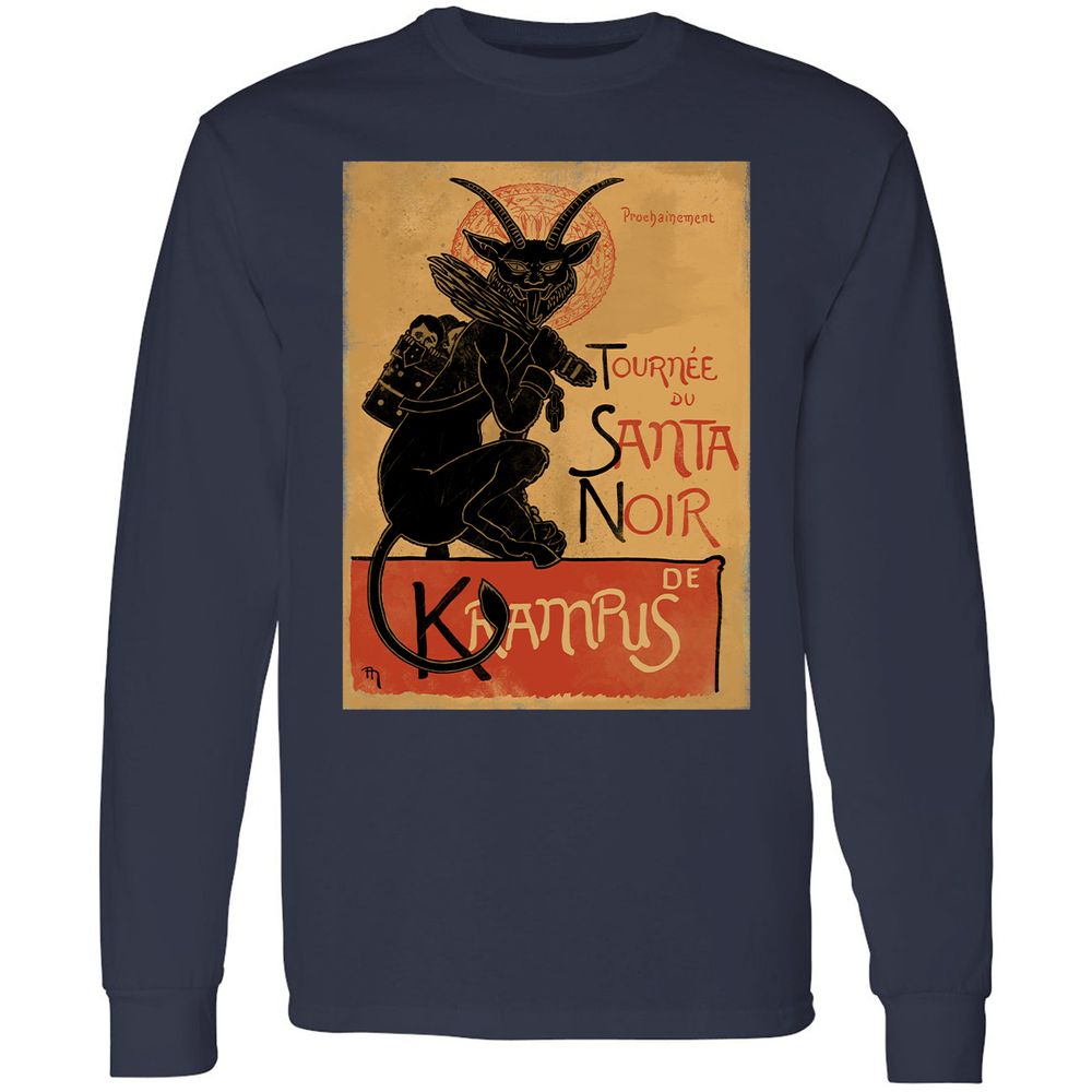 Long Sleeve T-Shirt - DLQSYTB6 - Navy - 2