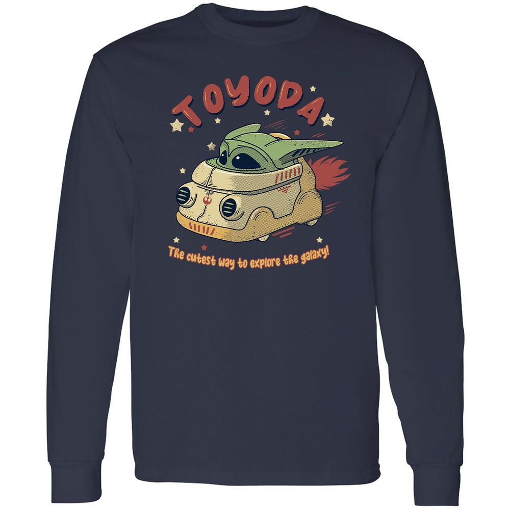 Long Sleeve T-Shirt - 7CHDN3TE - Navy - 2