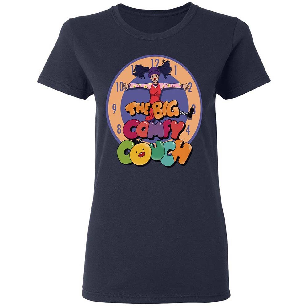 Women's T-Shirt - 9556A218 - Navy - 2