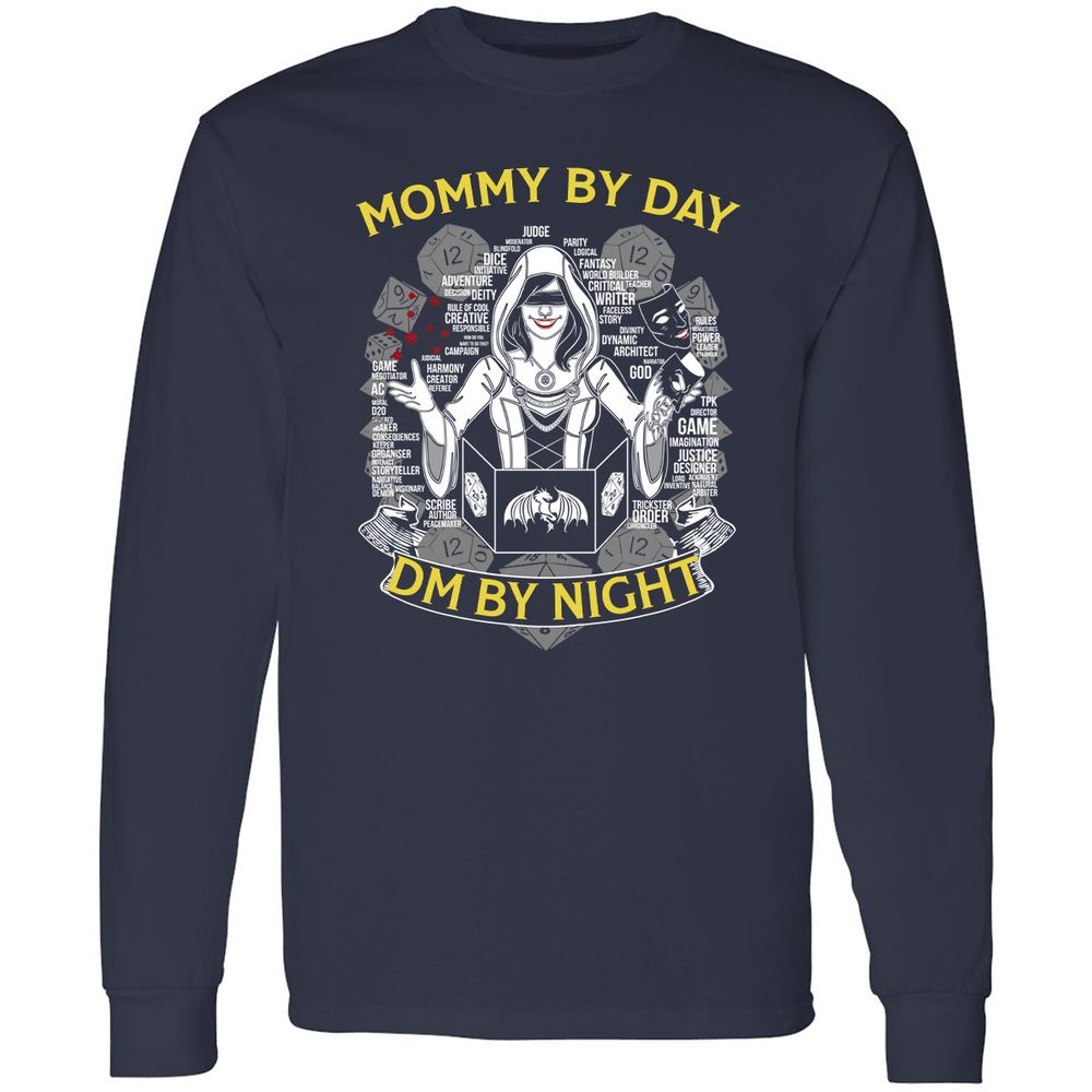 Long Sleeve T-Shirt - UPDM6JY9 - Navy - 2