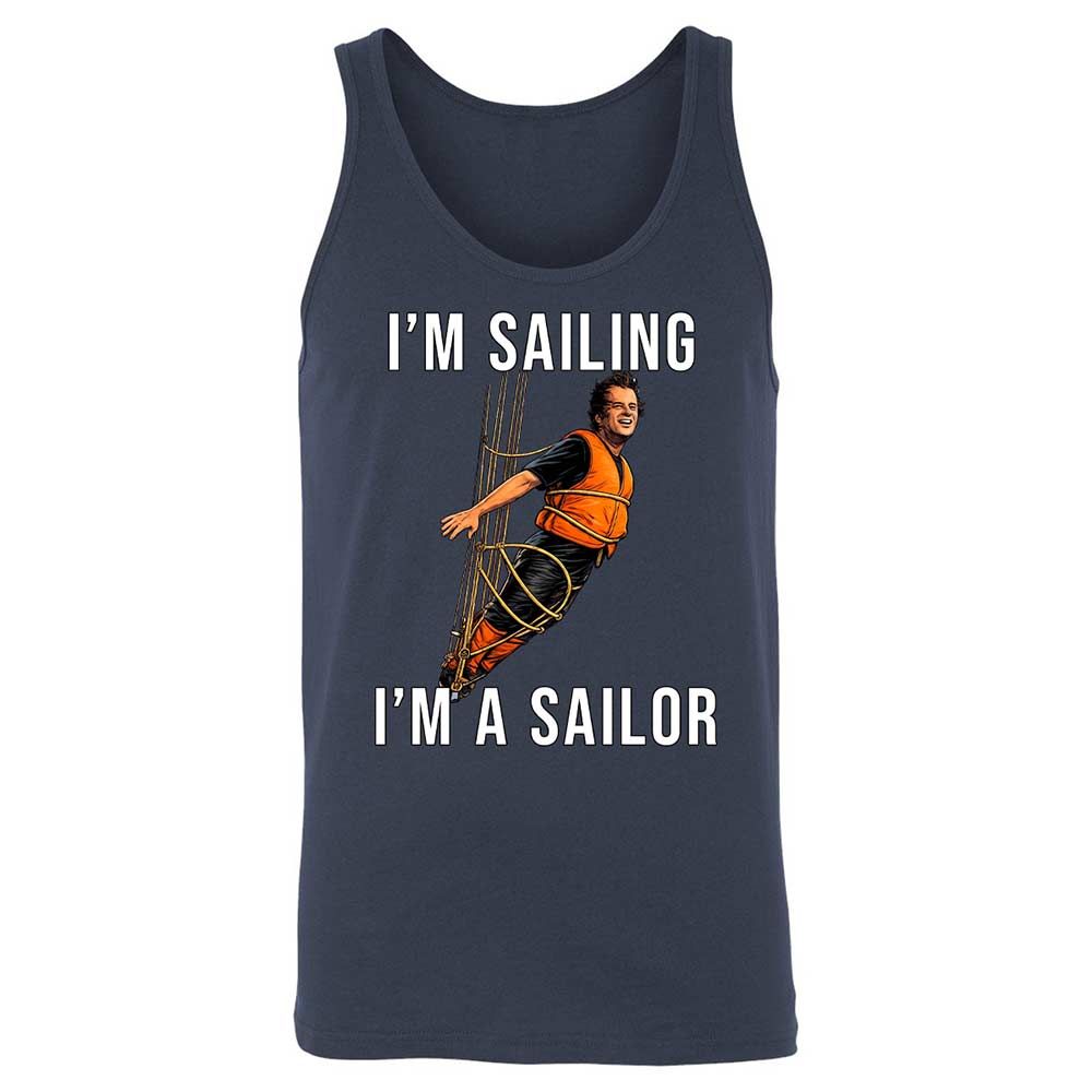 Unisex Jersey Tank - LC486RGT - Navy - 2