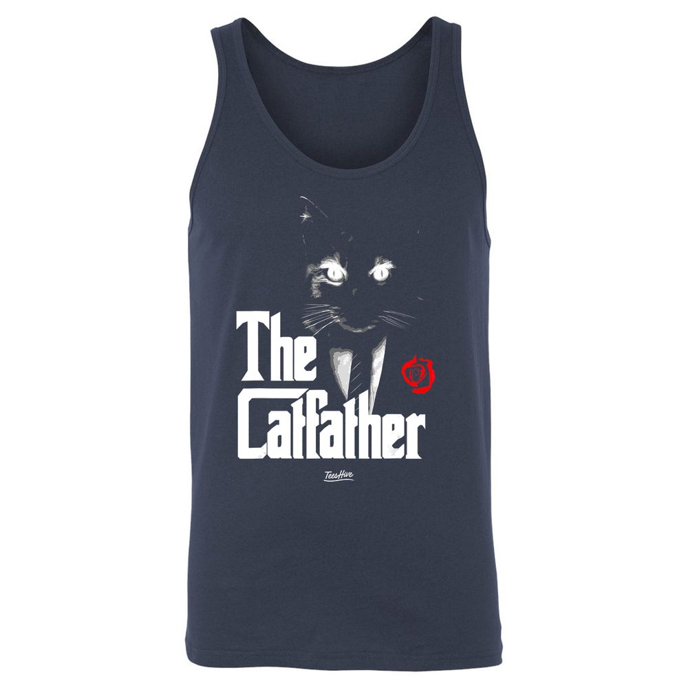 Unisex Jersey Tank - 5TJ5CXHR - Navy - 2