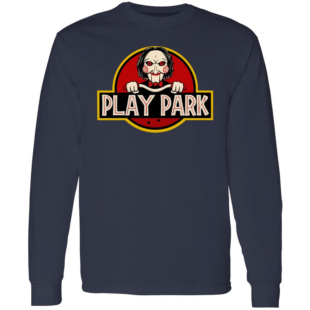 Long Sleeve T-Shirt - 8JNEQBTD - Navy - 2