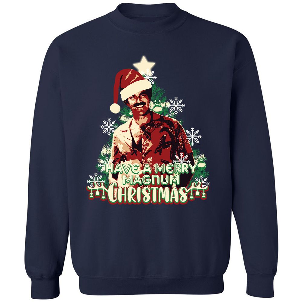 Classic Unisex Sweatshirt - ZUN4J67T - Navy - 2