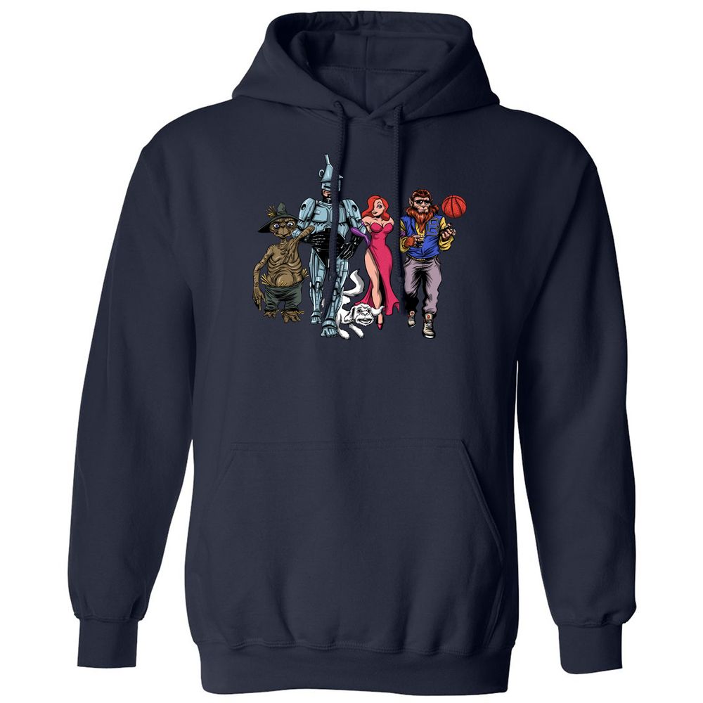 Classic Unisex Hoodie - VTVCWJ9Z - Navy - 2