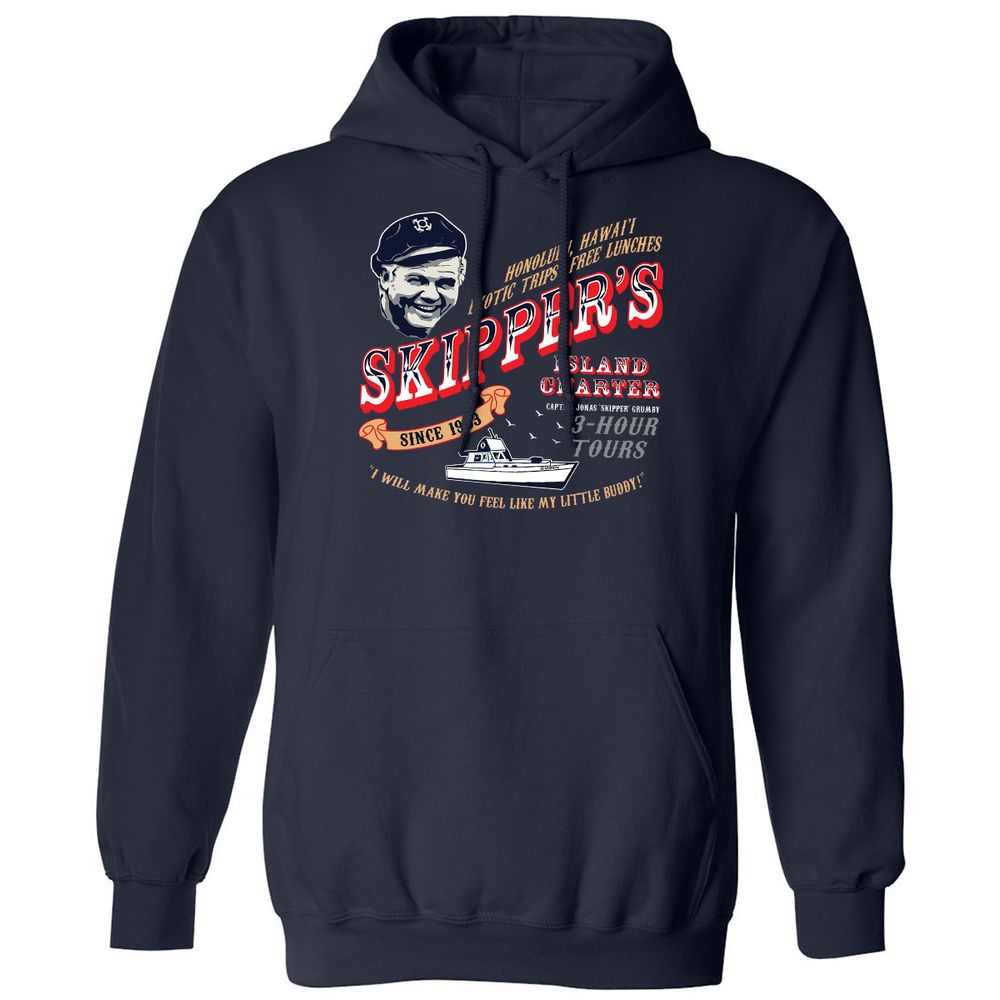 Skipper's Island Charter - Navy - 2