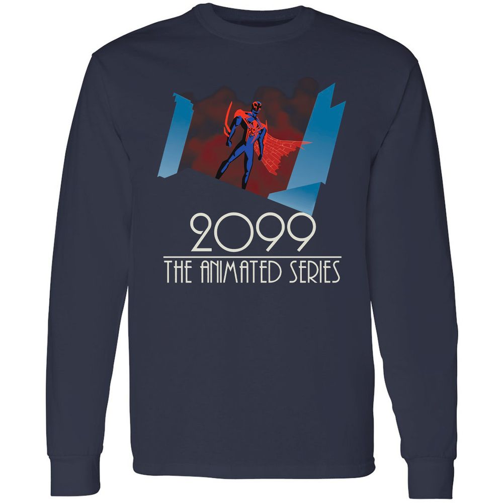 Long Sleeve T-Shirt - BHFTHRM7 - Navy - 2