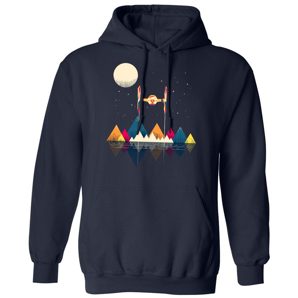 Classic Unisex Hoodie - 5XWJABFX - Navy - 2