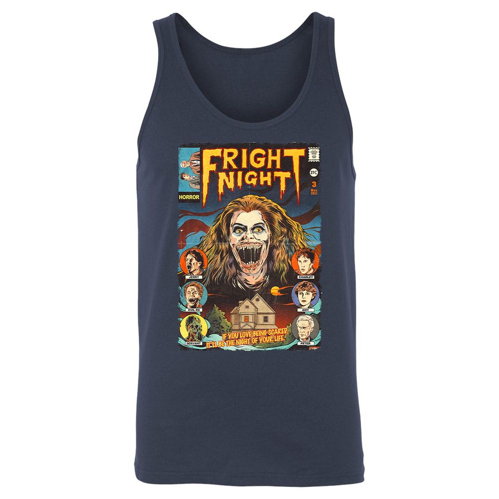 Unisex Jersey Tank - PHCYG8AF - Navy - 2