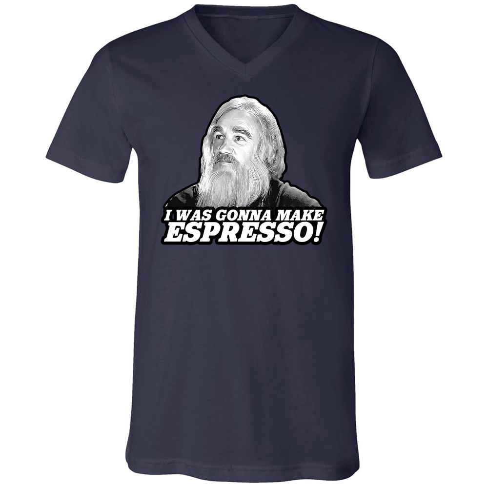 Unisex V-Neck T-Shirt - 34C86UGB - Navy - 2