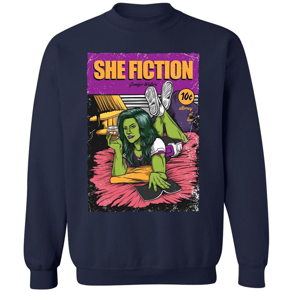 Classic Unisex Sweatshirt - FYDP4G3Y - Navy - 2