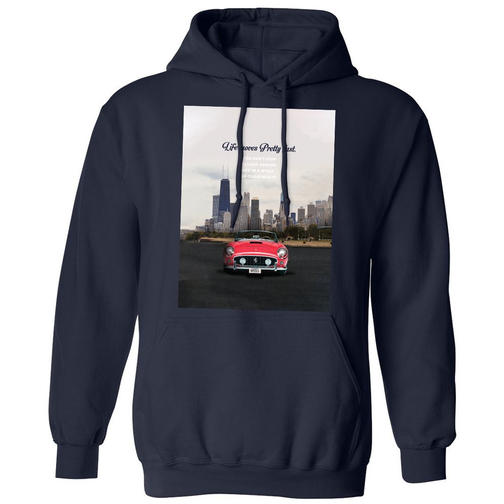 Classic Unisex Hoodie - M1233166 - Navy - 2
