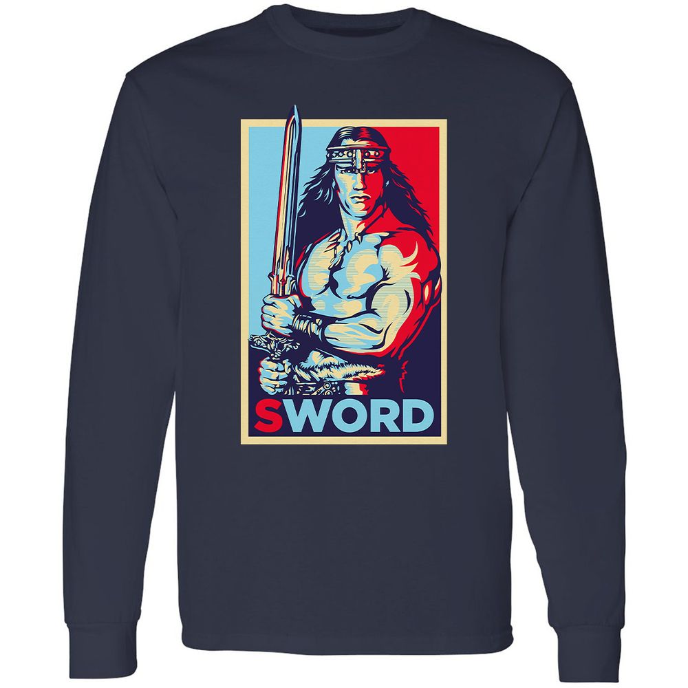 Long Sleeve T-Shirt - GNPR9SVF - Navy - 2