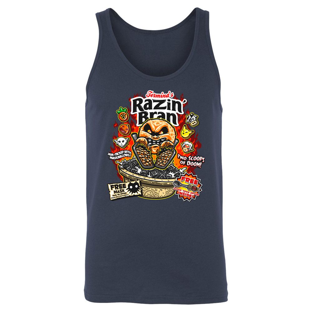Unisex Jersey Tank - 3ZB2GMZV - Navy - 2