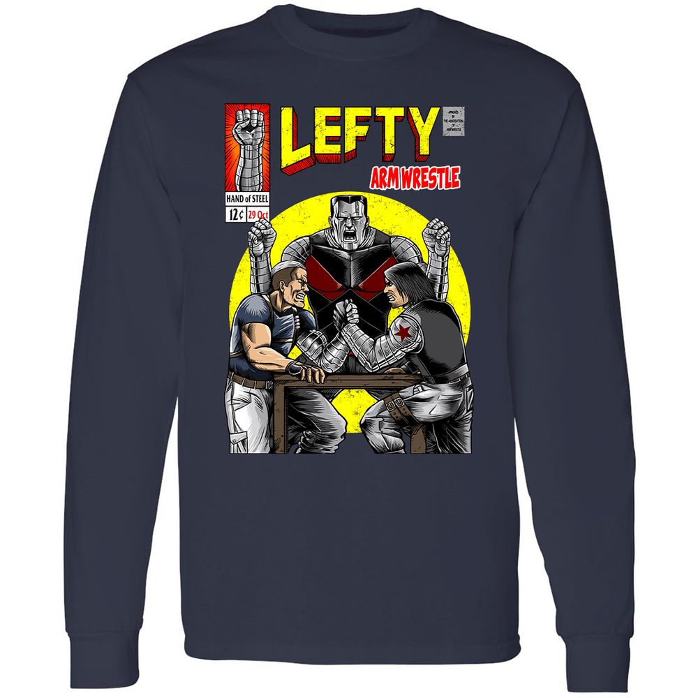 Long Sleeve T-Shirt - F9HFDWZV - Navy - 2