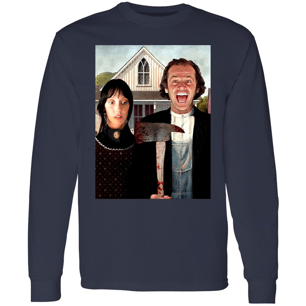 Long Sleeve T-Shirt - PAHGRBUD - Navy - 2