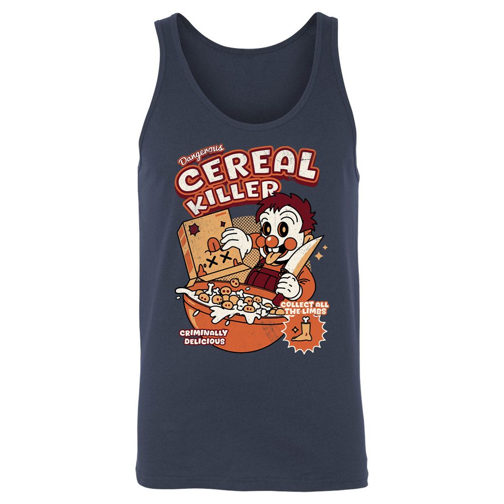 Unisex Jersey Tank - QWA7MJC8 - Navy - 2