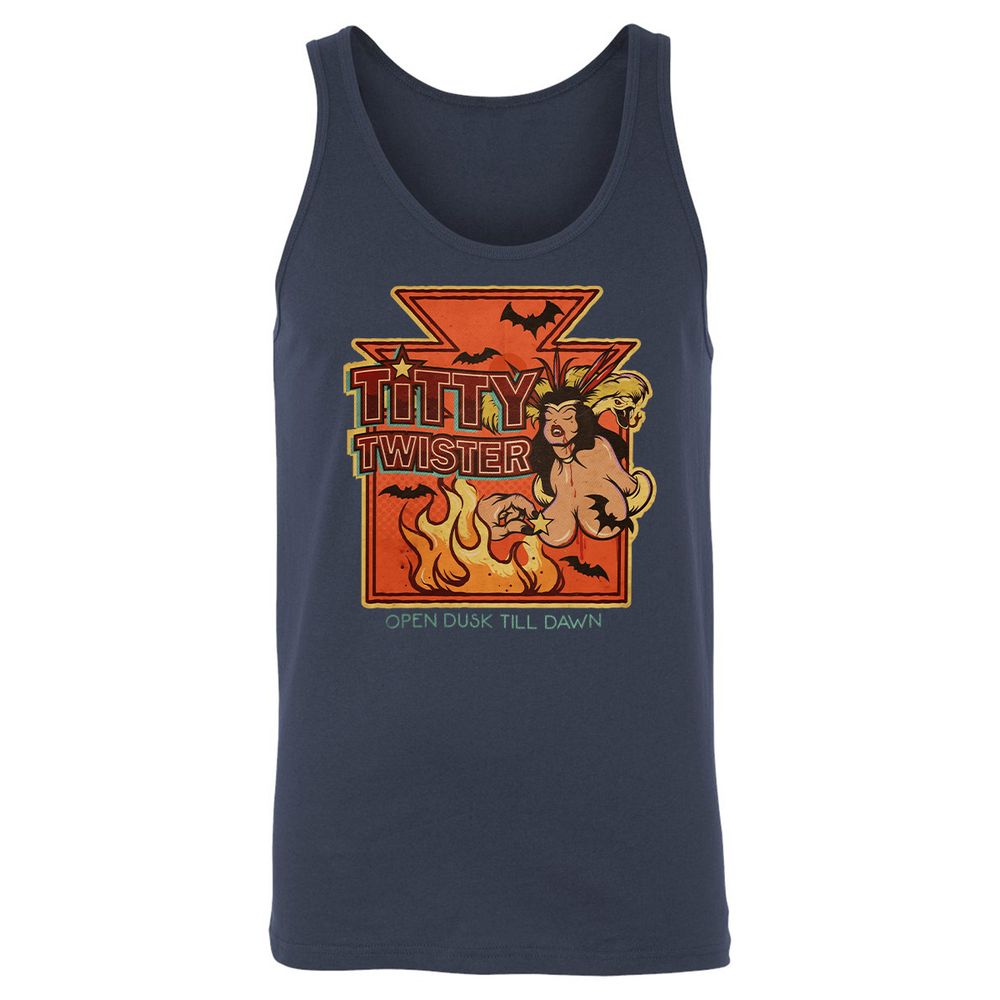 Unisex Jersey Tank - 11ESDJ2C - Navy - 2