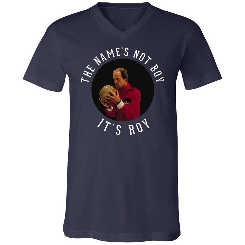 Unisex V-Neck T-Shirt - FAREKNZH - Navy - 2