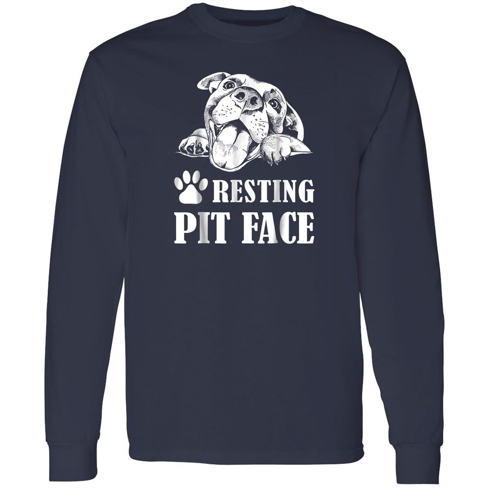 Long Sleeve T-Shirt - 2BKC4EPD - Navy - 2