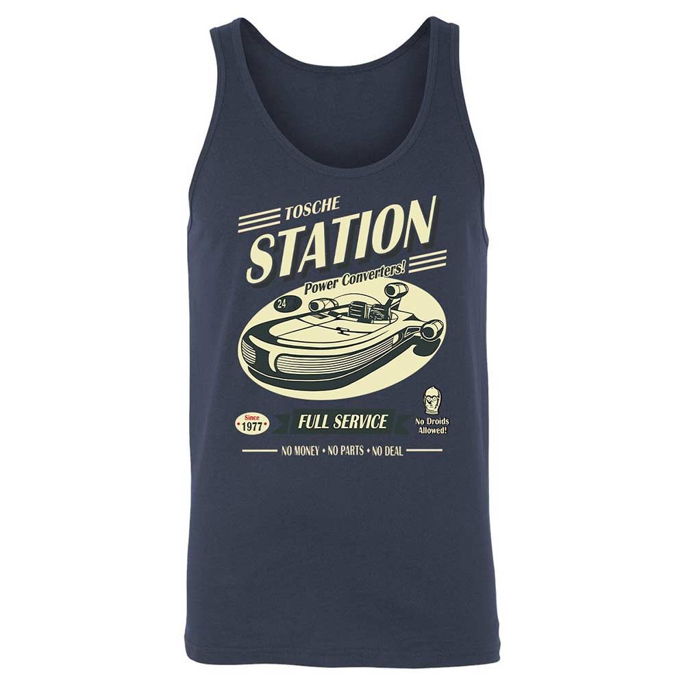 Unisex Jersey Tank - C5BRGC9D - Navy - 2