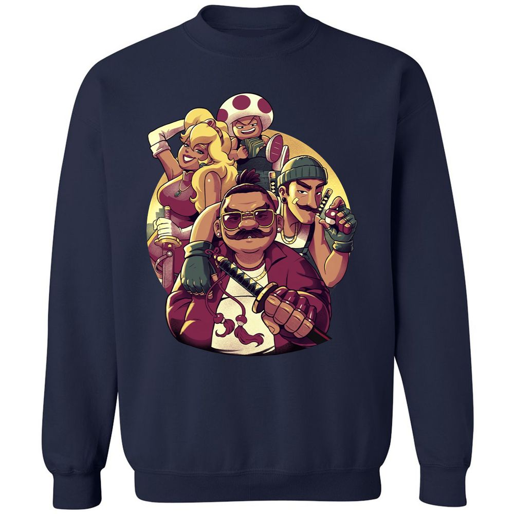 Classic Unisex Sweatshirt - MBCTPFEP - Navy - 2