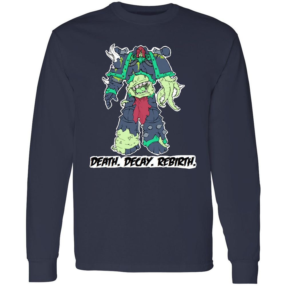 Long Sleeve T-Shirt - 2LFAR8Q4 - Navy - 2