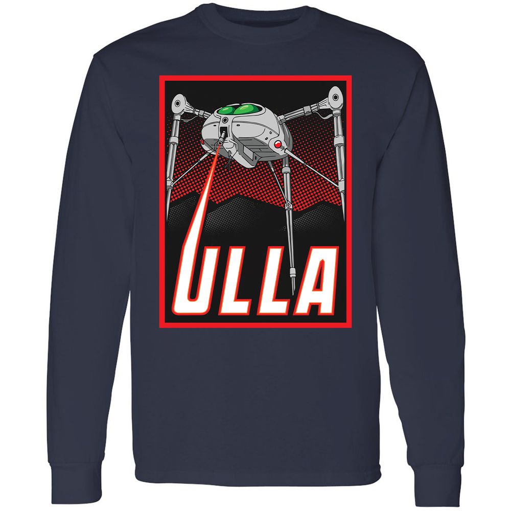 Long Sleeve T-Shirt - ZJE1U3HM - Navy - 2