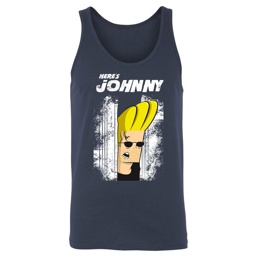 Unisex Jersey Tank - ZNU1V5HN - Navy - 2