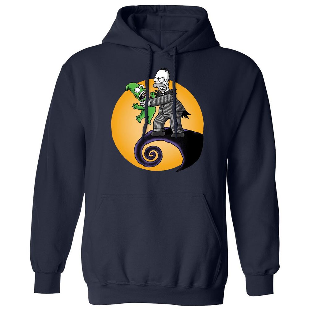 Classic Unisex Hoodie - CQZGA8B7 - Navy - 2