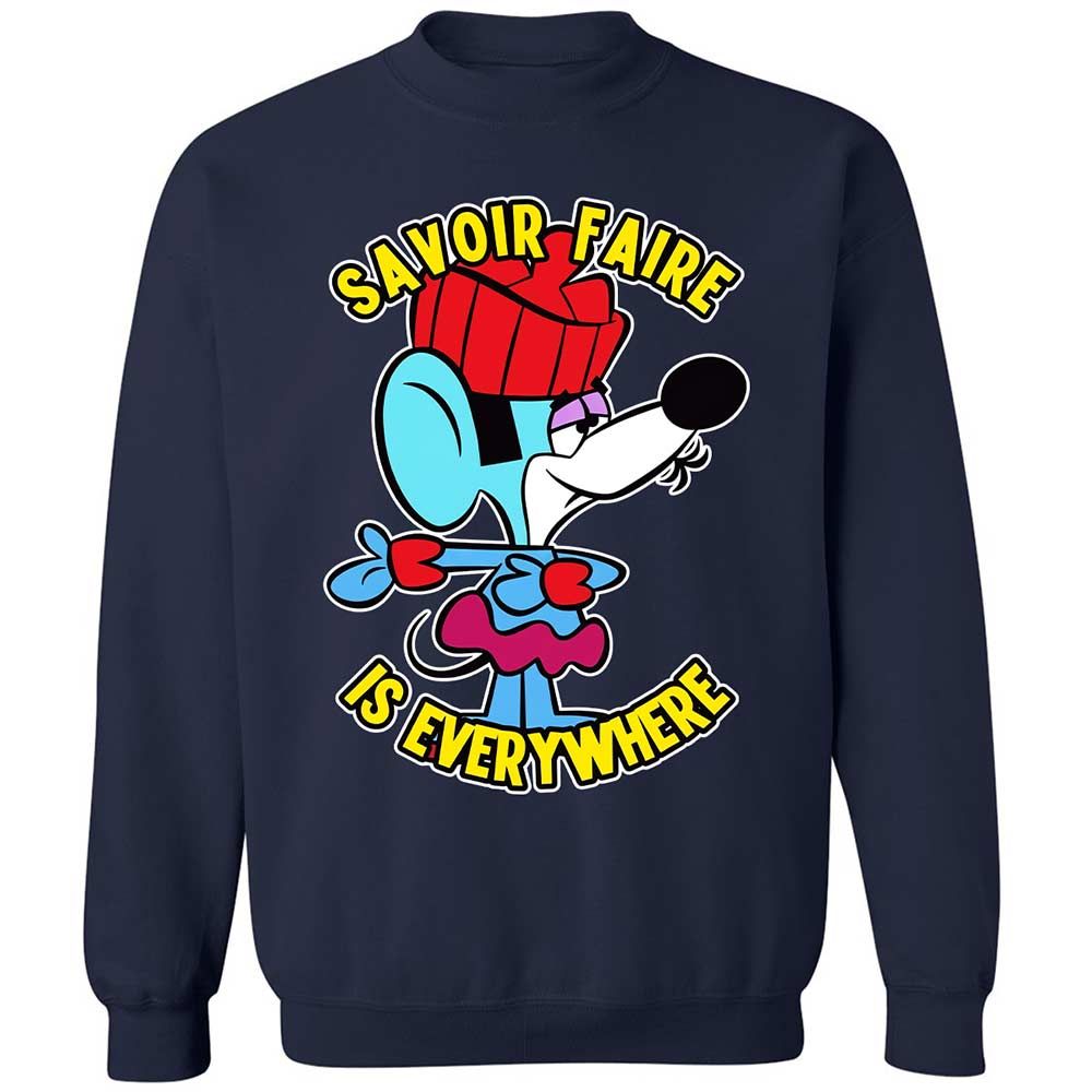 Classic Unisex Sweatshirt - HSG6RC1S - Navy - 2