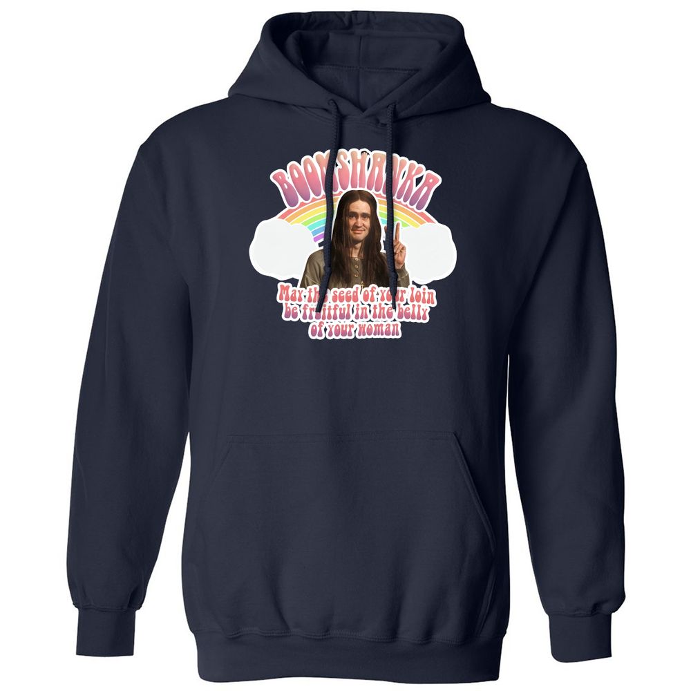 Classic Unisex Hoodie - DCT5VQXF - Navy - 2
