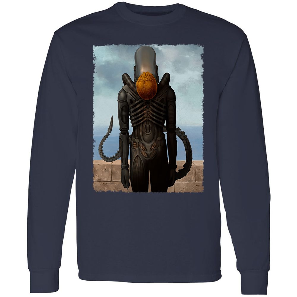 Long Sleeve T-Shirt - 9BQJ2ACC - Navy - 2