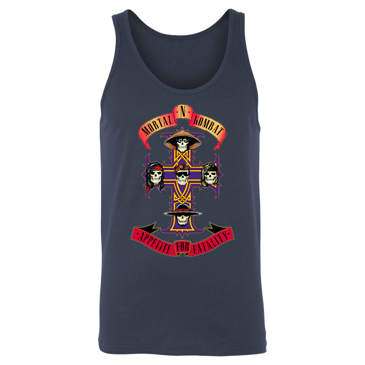 Unisex Jersey Tank - 1AXMB9KX - Navy - 2