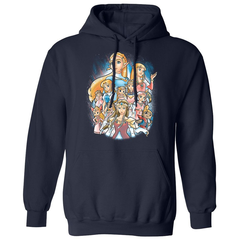 Classic Unisex Hoodie - JG85ZDJC - Navy - 2
