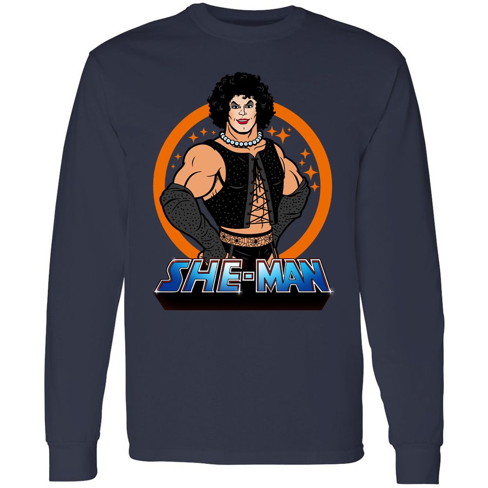 Long Sleeve T-Shirt - W15UHS7N - Navy - 2