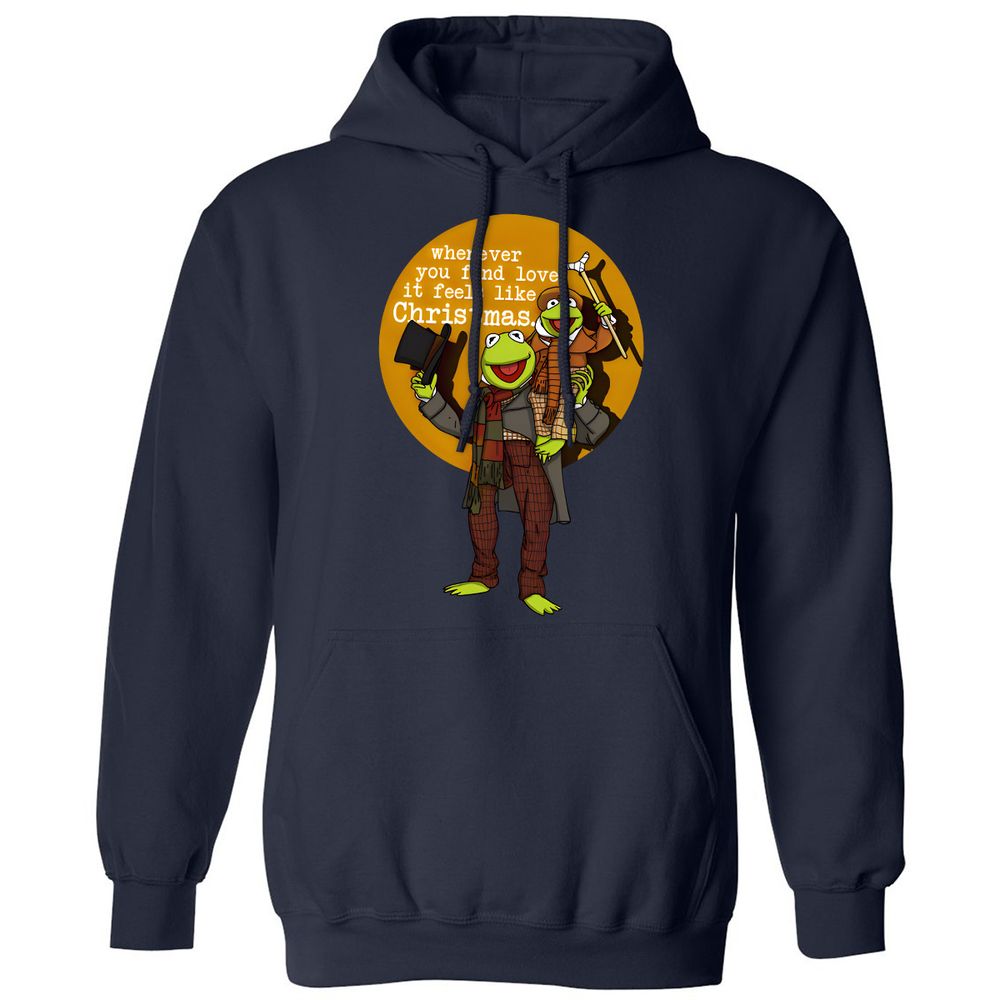 Classic Unisex Hoodie - 9WYED7UG - Navy - 2