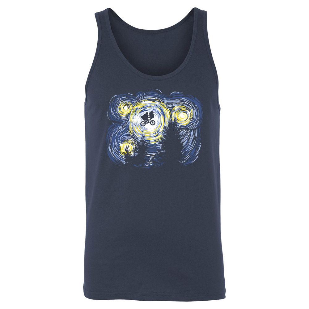 Unisex Jersey Tank - X5T71AG9 - Navy - 2