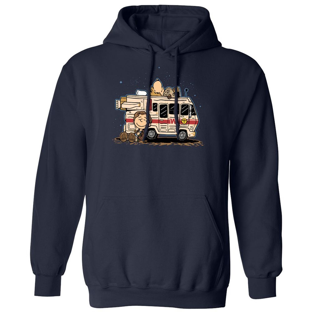 Classic Unisex Hoodie - S4LZVMCP - Navy - 2