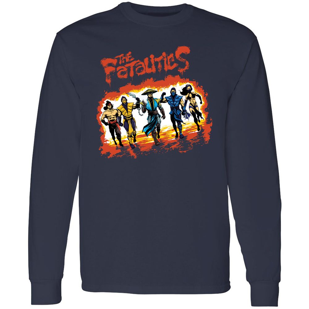 Long Sleeve T-Shirt - H7U4TXAE - Navy - 2