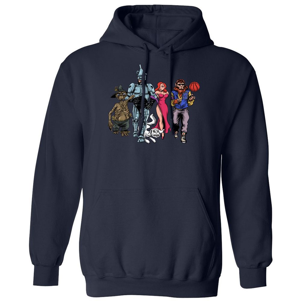 Classic Unisex Hoodie - R7P9ZH24 - Navy - 2