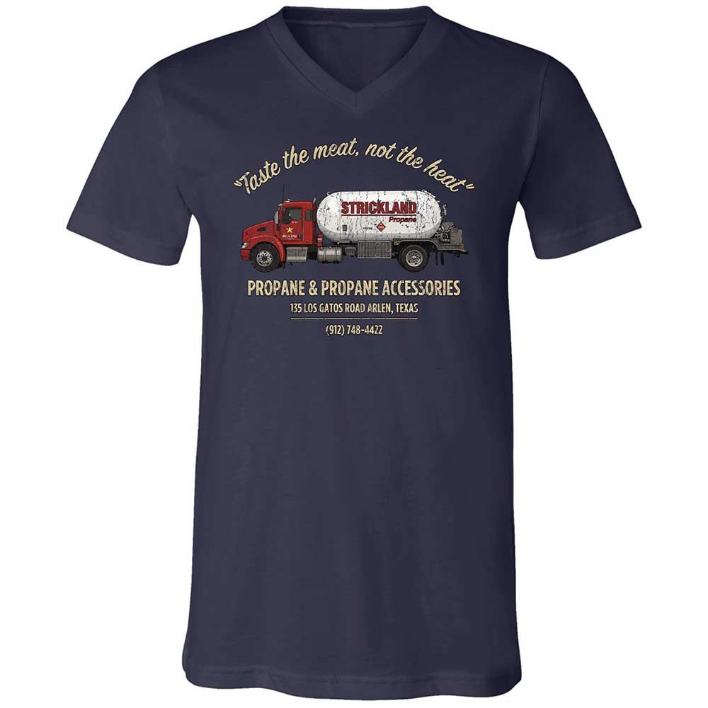 Unisex V-Neck T-Shirt - 2EKFUU34 - Navy - 2