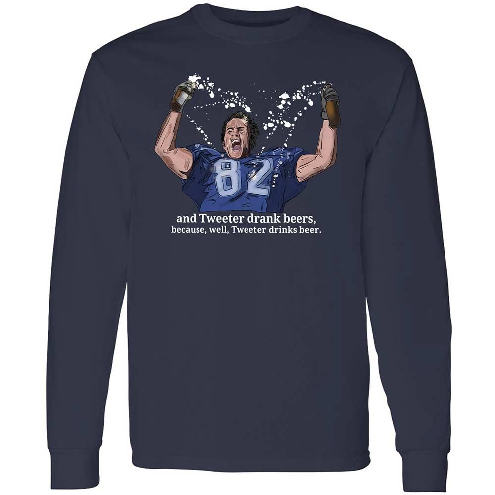 Long Sleeve T-Shirt - KDVA62LB - Navy - 2